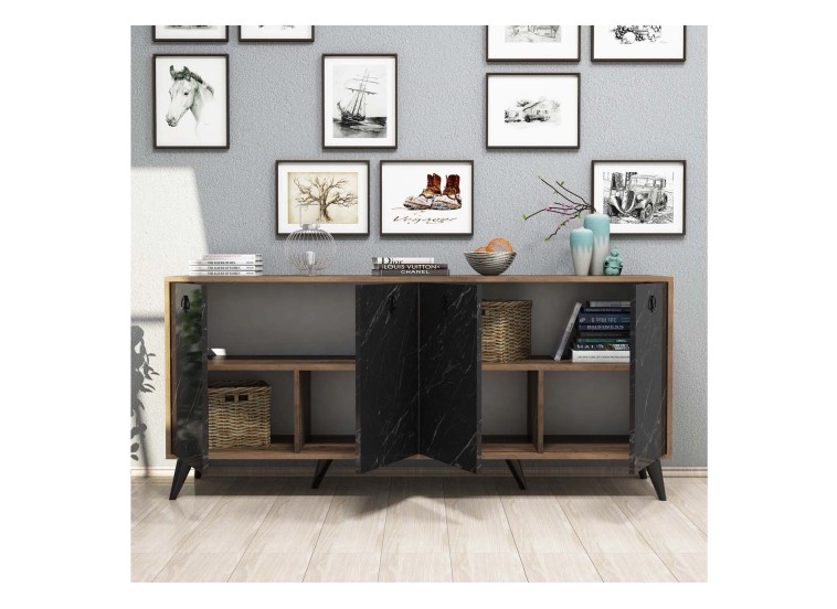 Μπουφές Elite 1618, Π180xΜ45xΥ80 εκ., All4home