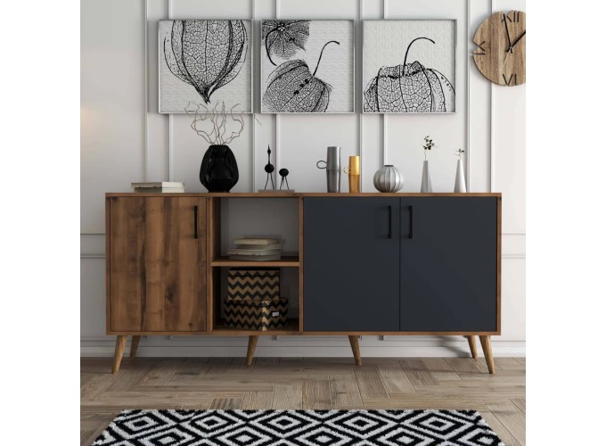 Μπουφές Exxen 1620, Π180xΜ45xΥ82 εκ., All4home