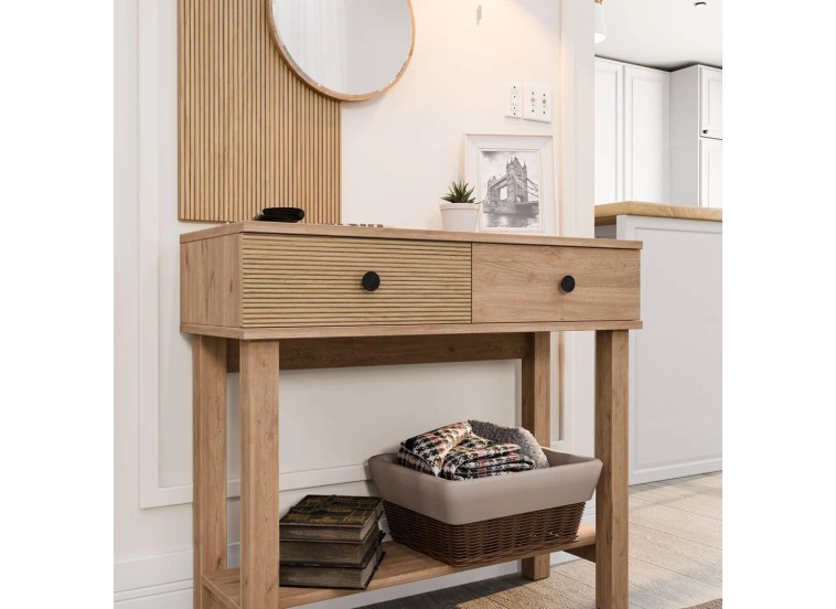 Τουαλέτα με καθρέφτη, 6014 Garda, 90x35x80εκ., All4home