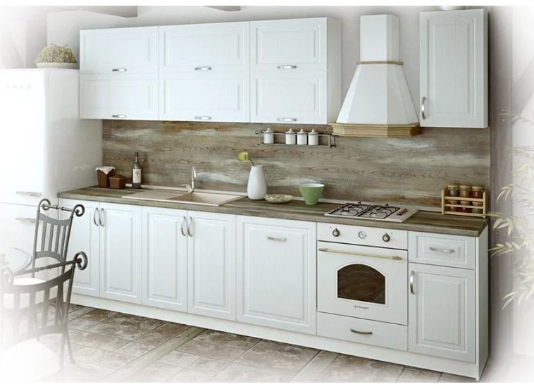 Σύνθεση Κουζίνας MDF Vintage 320 με ΔΩΡΟ πάγκο , Genomax | All4home Σύνθεση Κουζίνας MDF Vintage 320 με ΔΩΡΟ πάγκο , Genomax