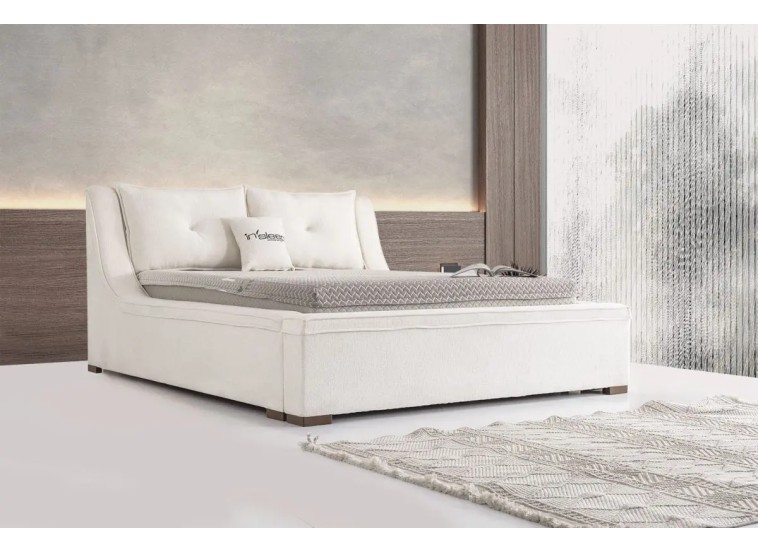 Κρεβάτι υφασμάτινο Orion με αποθηκευτικό χώρο, 120x200 εκ., All4home