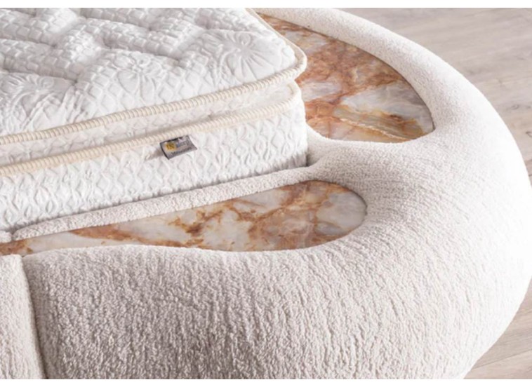 Κρεβάτι υφασμάτινο Atlantic με αποθηκευτικό χώρο, 120x200 εκ., All4home