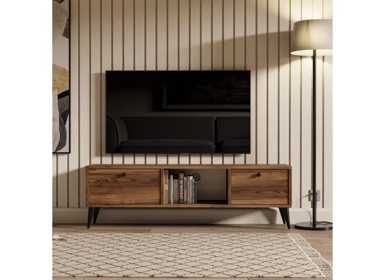 Έπιπλο Τηλεόρασης 1210 Lidya Serenat Μ138xΠ29.5xΥ42.6εκ., All4home