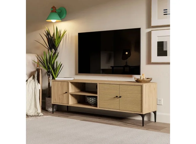 Έπιπλο Τηλεόρασης 1272 Nest Μ150xΠ35xΥ51εκ., All4home
