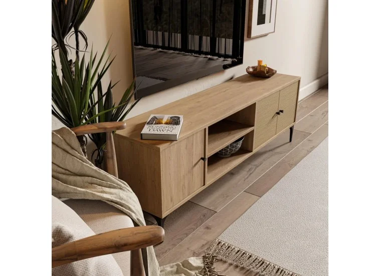 Έπιπλο Τηλεόρασης 1272 Nest Μ150xΠ35xΥ51εκ., All4home