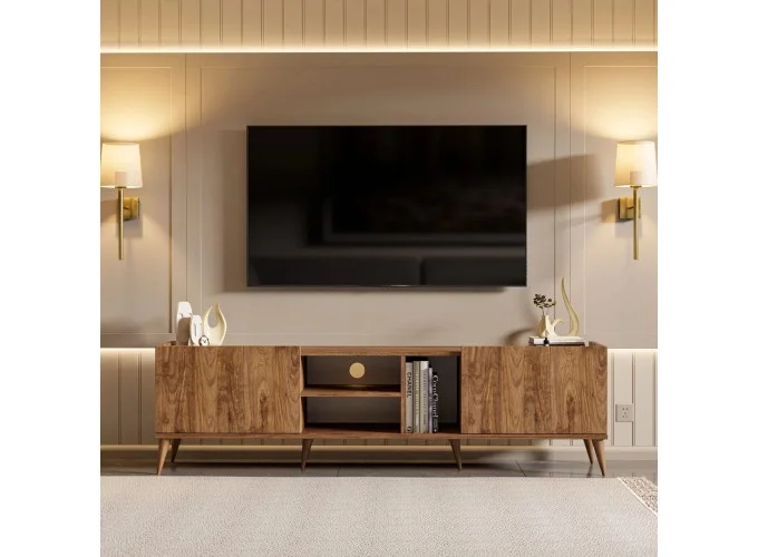 Έπιπλο Τηλεόρασης , 1310 Elegante Amalfi Μ180xΠ34xΥ52 εκ., All4home