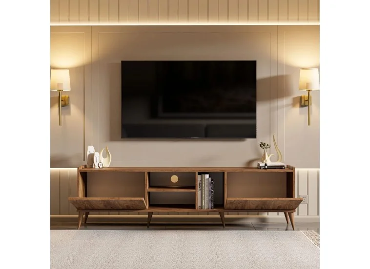 Έπιπλο Τηλεόρασης , 1310 Elegante Amalfi Μ180xΠ34xΥ52 εκ., All4home