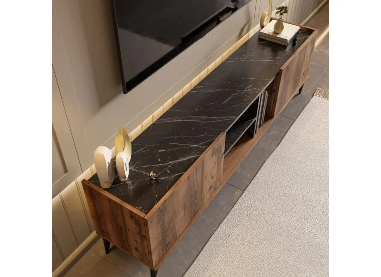 Έπιπλο Τηλεόρασης ,1330 Lidya Bendi Μ180xΠ34xΥ52 εκ., All4home