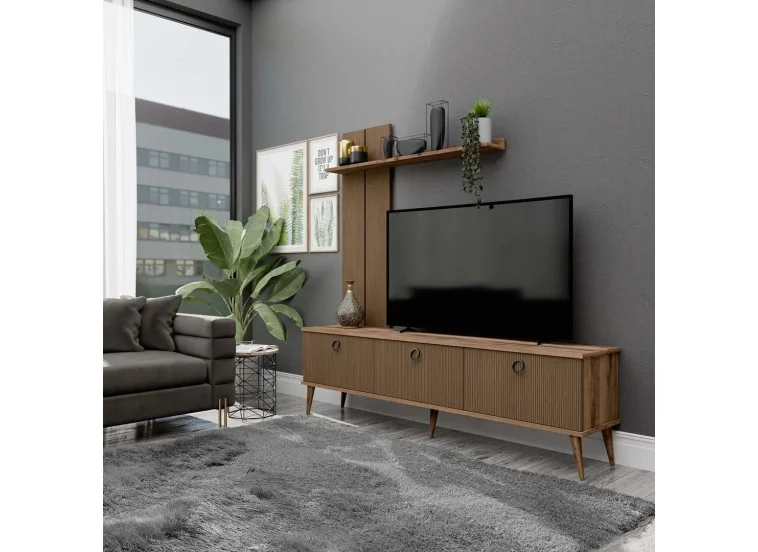 Έπιπλο Τηλεόρασης με ράφι ,Terra 1380 Μ180xΠ35xΥ53 εκ., All4home