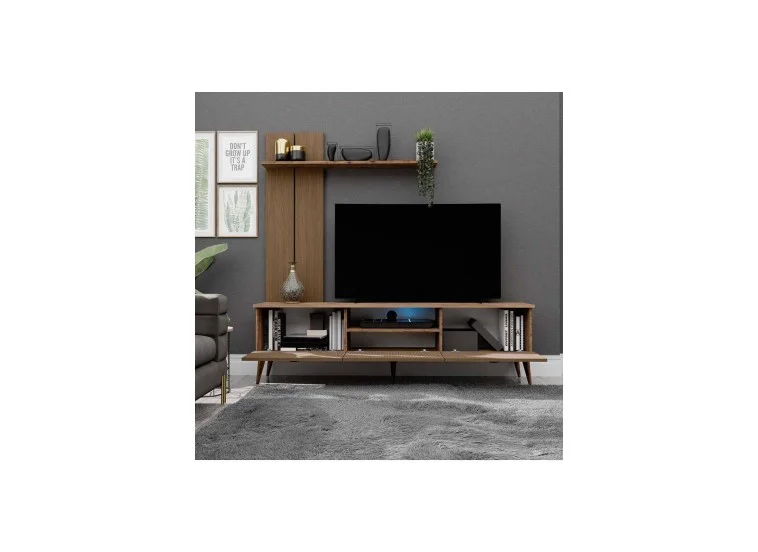 Έπιπλο Τηλεόρασης με ράφι ,Terra 1380 Μ180xΠ35xΥ53 εκ., All4home