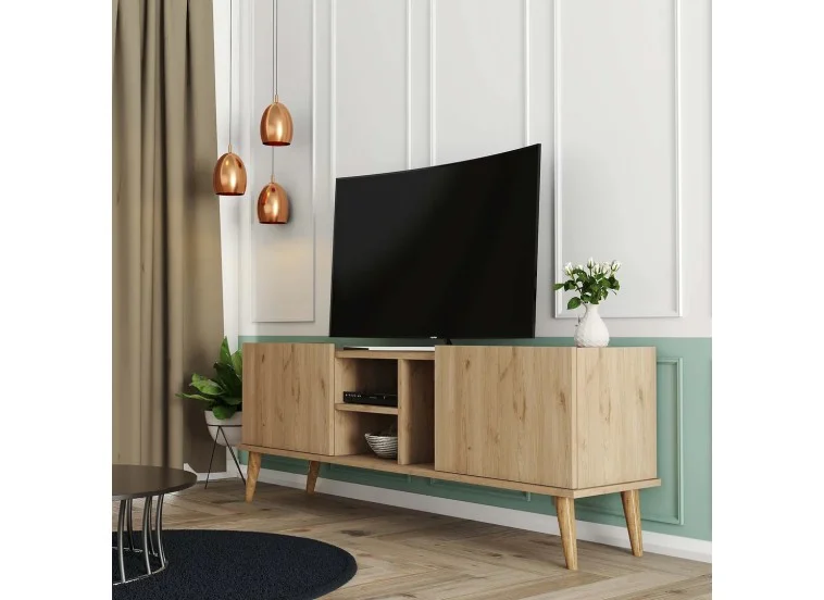 Έπιπλο Τηλεόρασης ,Carmen 1532 Μ150xΠ34xΥ55 εκ., All4home