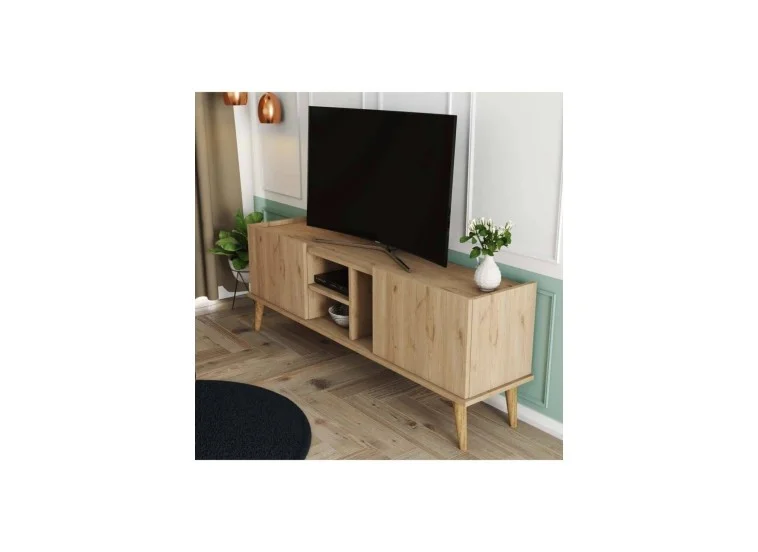 Έπιπλο Τηλεόρασης ,Carmen 1532 Μ150xΠ34xΥ55 εκ., All4home