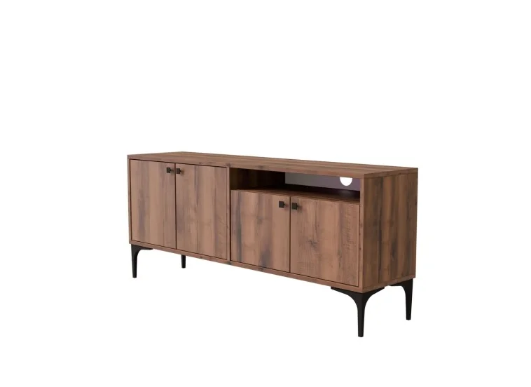 Έπιπλο Τηλεόρασης με ράφι,Artemis 1542 Μ138xΠ29,5xΥ48,6 εκ., All4home