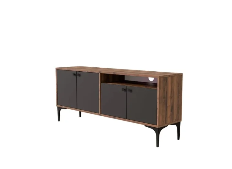 Έπιπλο Τηλεόρασης με ράφι,Artemis 1544 Μ138xΠ29,5xΥ48,6 εκ., All4home