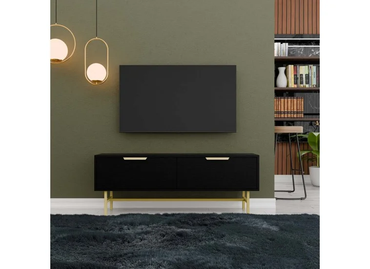 Έπιπλο Τηλεόρασης 4030 Nero, Μ138xΠ29.5xΥ50εκ., All4home
