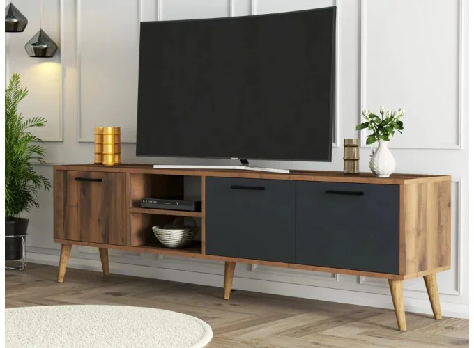 Έπιπλο Τηλεόρασης ,1590 Aurora  , Μ180xΠ35xΥ53 εκ., All4home