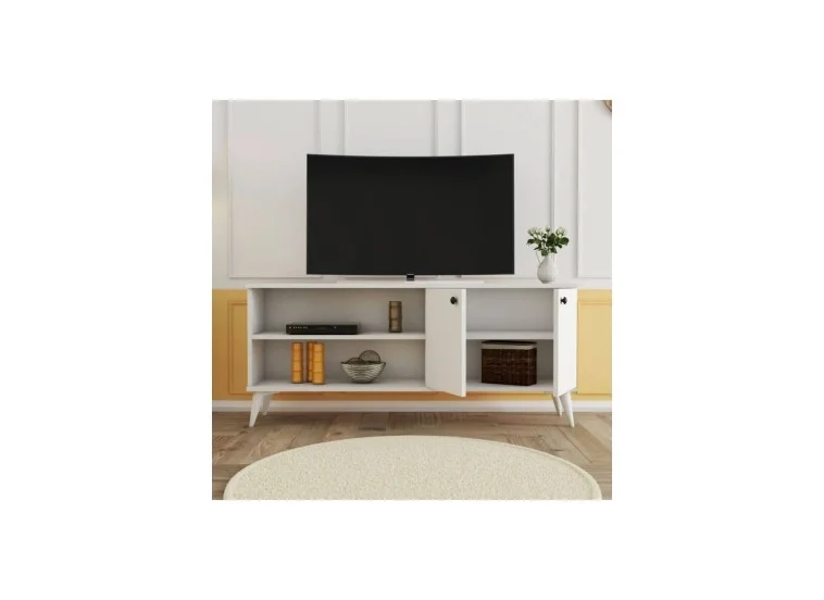 Έπιπλο Τηλεόρασης με ράφι,Everest 1574 Μ138xΠ29,5xΥ60 εκ., All4home