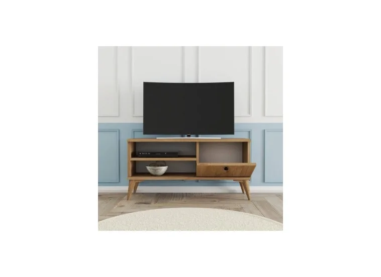 Έπιπλο Τηλεόρασης με ράφι,Retro 1552 Μ90xΠ29,5xΥ44,6 εκ., All4home