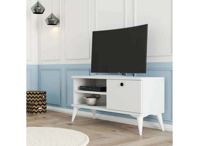 Έπιπλο Τηλεόρασης με ράφι,Retro 1554 Μ90xΠ29,5xΥ44,6 εκ., All4home