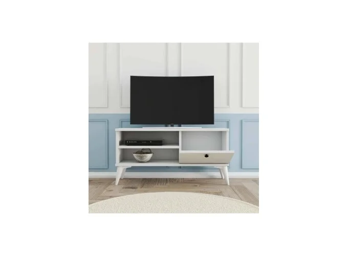 Έπιπλο Τηλεόρασης με ράφι,Retro 1554 Μ90xΠ29,5xΥ44,6 εκ., All4home