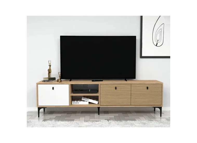 Έπιπλο Τηλεόρασης ,Vision 1366 Μ180xΠ35xΥ50,5 εκ., All4home