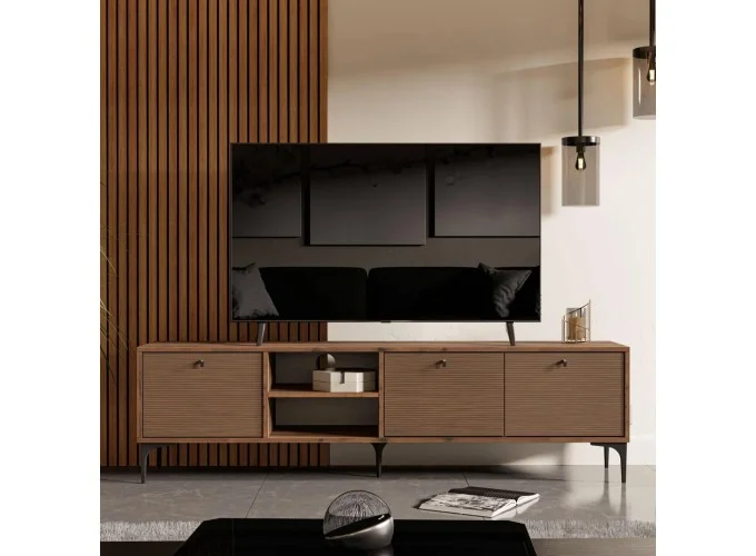 Έπιπλο Τηλεόρασης ,Vision 1360 Hat-Kaplan Μ180xΠ35xΥ50,5 εκ., All4home
