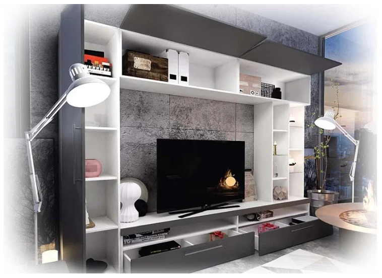 Σύνθετο Σαλονιού 250/181/35 εκ. Karolina, Genomax