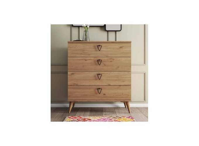 Συρταριέρα  3612 Versace , 80x45x90,8εκ., All4home