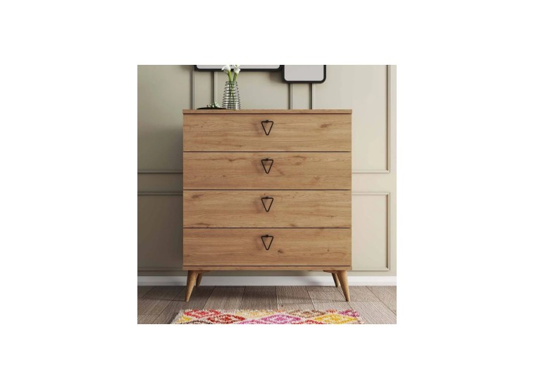 Συρταριέρα  3612 Versace , 80x45x90,8εκ., All4home