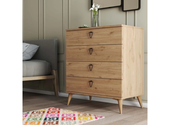 Συρταριέρα  3612 Versace , 80x45x90,8εκ., All4home