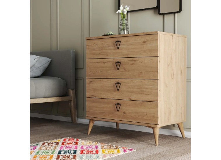 Συρταριέρα  3612 Versace , 80x45x90,8εκ., All4home