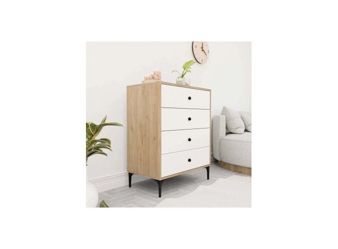 Συρταριέρα  3700 Agata , 80x45x91,8εκ., All4home