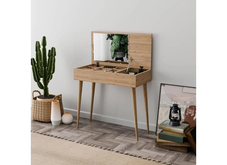 Τουαλέτα με καθρέφτη , 2222 Flora , 80χ45χ119 εκ., All4home