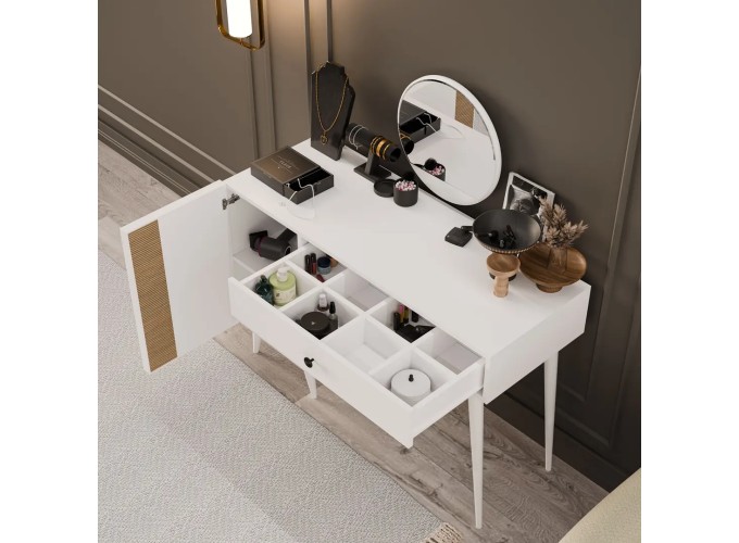 Τουαλέτα με καθρέφτη , 2242 Love  , 120 x 45 x 79,50 εκ., All4home
