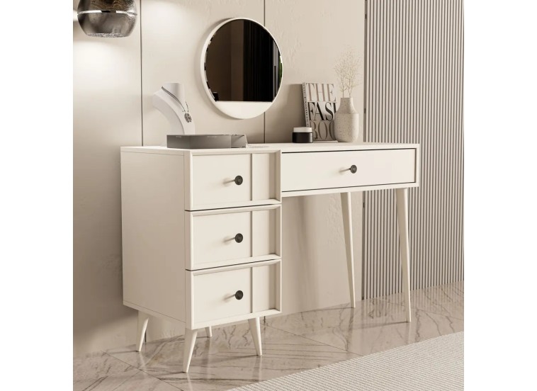 Τουαλέτα με καθρέφτη , 2250 Rose  , 120 x 45 x 79,50 εκ., All4home