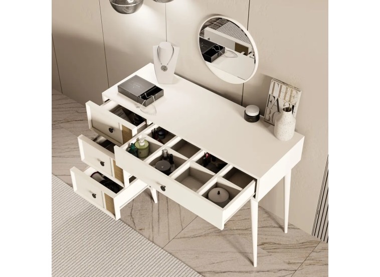 Τουαλέτα με καθρέφτη , 2252 Rose  , 120 x 45 x 79,50 εκ., All4home