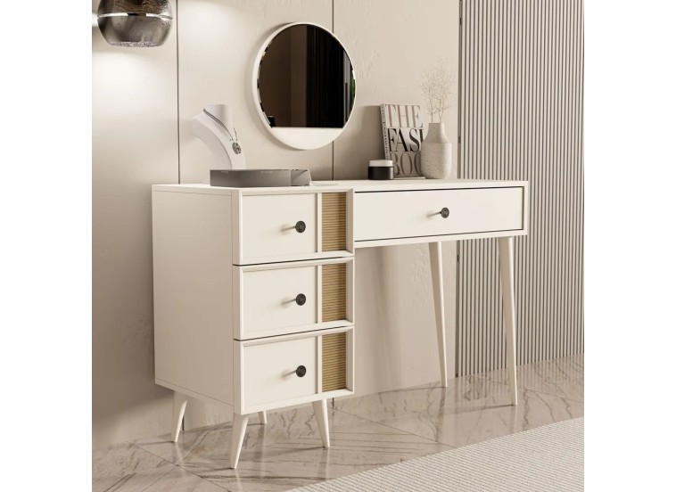 Τουαλέτα με καθρέφτη , 2252 Rose  , 120 x 45 x 79,50 εκ., All4home