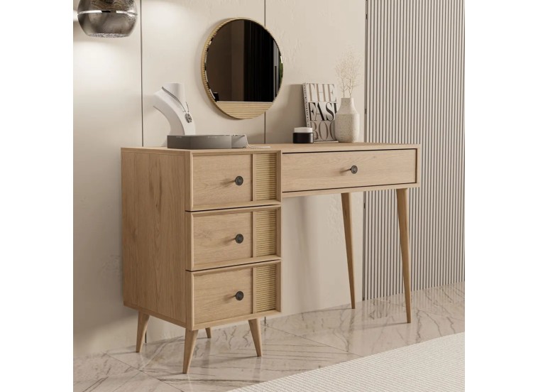 Τουαλέτα με καθρέφτη , 2254 Rose  , 120 x 45 x 79,50 εκ., All4home