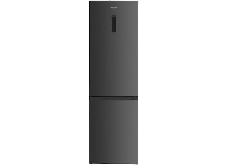 Ψυγειοκαταψύκτης 293lt NoFrost, Υ186xΠ60xΒ60εκ. Inox NFC186IE,Muhler