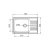 ΝΕΡΟΧΥΤΗΣ INSET 78x50 1B 1D 0TH O92 GOF MNB N/S ΝΕΡΟΧΥΤΗΣ INSET 78x50 1B 1D 0TH O92 GOF MNB N/S