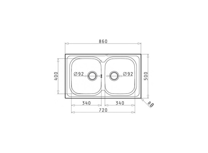 ΝΕΡΟΧΥΤΗΣ DERBY 86X50 2B  1TH O92 GOF MNB MDS ΝΕΡΟΧΥΤΗΣ DERBY 86X50 2B  1TH O92 GOF MNB MDS