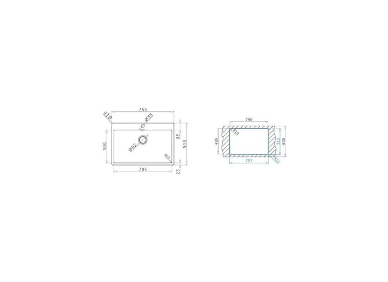 ΝΕΡΟΧΥΤΗΣ ISTROS FB 75,5x51 1B(70,5x40) (R12) 1TH O92 GOF FM C,V,SS ΝΕΡΟΧΥΤΗΣ ISTROS FB 75,5x51 1B(70,5x40) (R12) 1TH O92 GOF FM C,V,SS
