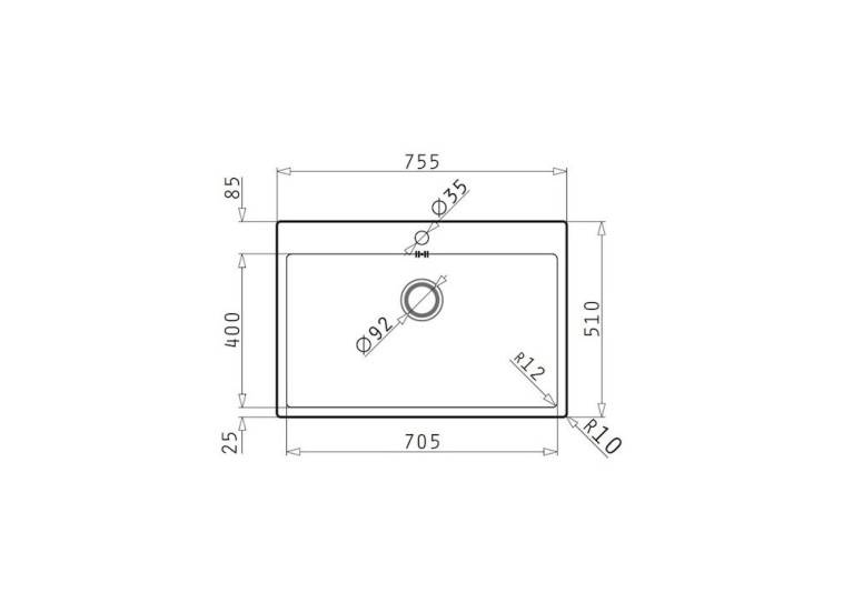 ΝΕΡΟΧΥΤΗΣ ISTROS FB 75,5x51 1B(70,5x40) (R12) 1TH O92 GOF FM C,V,SS ΝΕΡΟΧΥΤΗΣ ISTROS FB 75,5x51 1B(70,5x40) (R12) 1TH O92 GOF FM C,V,SS