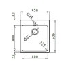 ΝΕΡΟΧΥΤΗΣ INSET LEDGE 45X50,5X20 1Β(40Χ40) R25 1ΤΗ O92 GOF N/S ΝΕΡΟΧΥΤΗΣ INSET LEDGE 45X50,5X20 1Β(40Χ40) R25 1ΤΗ O92 GOF N/S