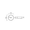 ΝΙΠΤΗΡΑΣ ERIDA ΕΠΙΚΑΘΗΜΕΝΟΣ 355*355*120mm ΝΙΠΤΗΡΑΣ ERIDA ΕΠΙΚΑΘΗΜΕΝΟΣ 355*355*120mm