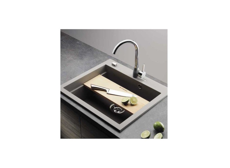 ΝΕΡΟΧΥΤΗΣ PYRAGRANITE SIROS 57x51,5 1B GRAPHITE CARBON ΝΕΡΟΧΥΤΗΣ PYRAGRANITE SIROS 57x51,5 1B GRAPHITE CARBON