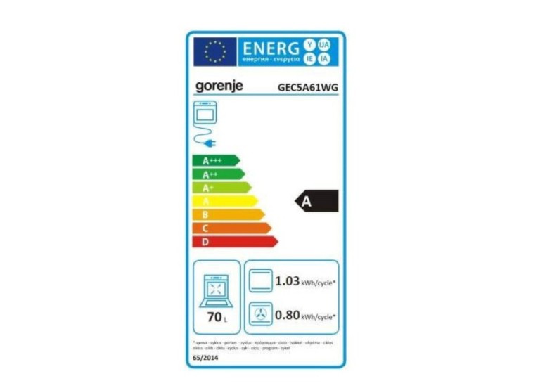 ΕΛΕΥΘΕΡΗ ΚΕΡΑΜΙΚΗ ΚΟΥΖΙΝΑ 740527 GEC5A61WG ΕΛΕΥΘΕΡΗ ΚΕΡΑΜΙΚΗ ΚΟΥΖΙΝΑ 740527 GEC5A61WG