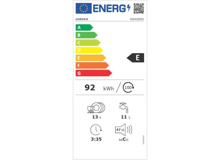 ΠΛΥΝΤΗΡΙΟ ΠΙΑΤΩΝ SI60 - GI642E90X - 20011937 ΠΛΥΝΤΗΡΙΟ ΠΙΑΤΩΝ SI60 - GI642E90X - 20011937