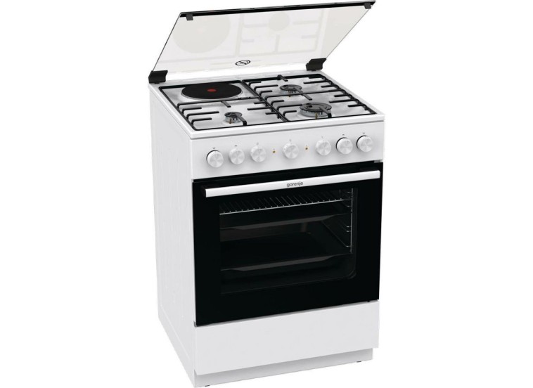 ΚΟΥΖΙΝΑ ΓΚΑΖΙΟΥ 3+1 ΛΕΥΚΗ - GK6B41WD - 740971 ΚΟΥΖΙΝΑ ΓΚΑΖΙΟΥ 3+1 ΛΕΥΚΗ - GK6B41WD - 740971