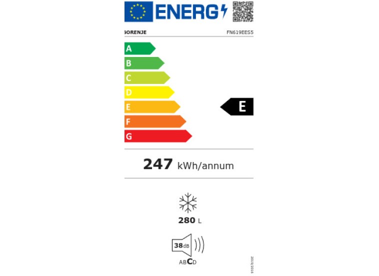 ΚΑΤΑΨΥΚΤΗΣ ΚΑΘΕΤΟΣ 310LT - FN619EES5 - 740888 ΚΑΤΑΨΥΚΤΗΣ ΚΑΘΕΤΟΣ 310LT - FN619EES5 - 740888
